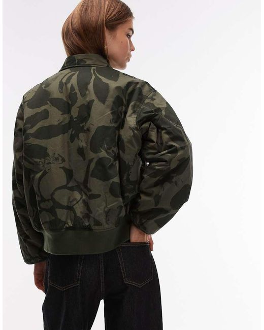 Obey Black Florien Bomber Jacket