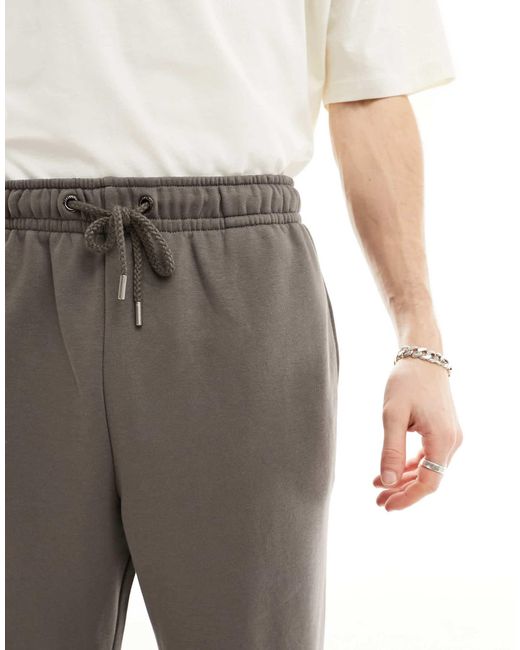 Collusion White joggers for men