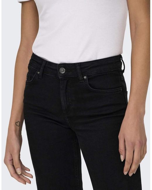 ONLY Jeans Met Rechte Pasvorm in het White