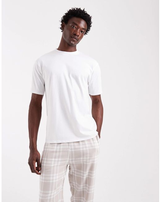 ASOS White Pyjama Set for men