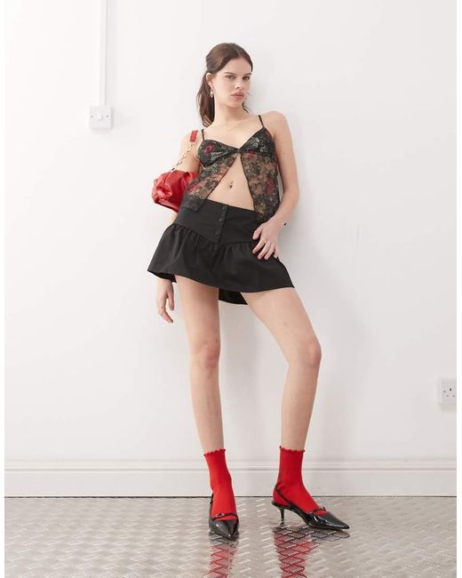 Motel Multicolor Nukara Lace Top