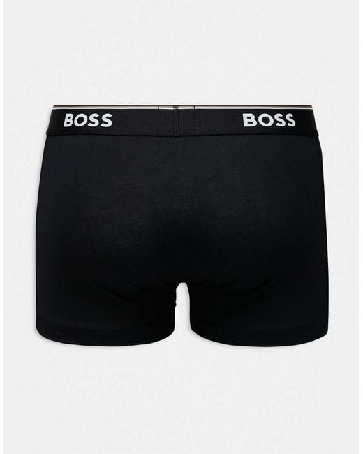 Boss Black 3 Pack Power Trunks for men