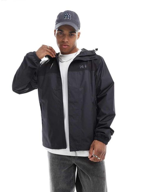 Helly Hansen Blue Vancouver Rain Jacket for men