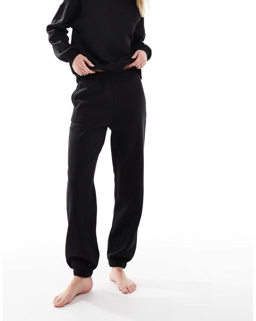 Vero Moda Oversized Joggingbroek Met Aansluitende Boorden in het Black