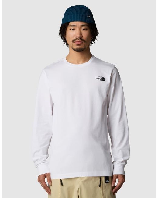 The North Face Gray Easy Long-Sleeve T-Shirt for men