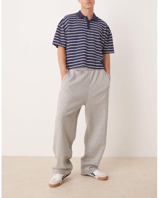 ASOS – essentials – jogginghose in Blue für Herren