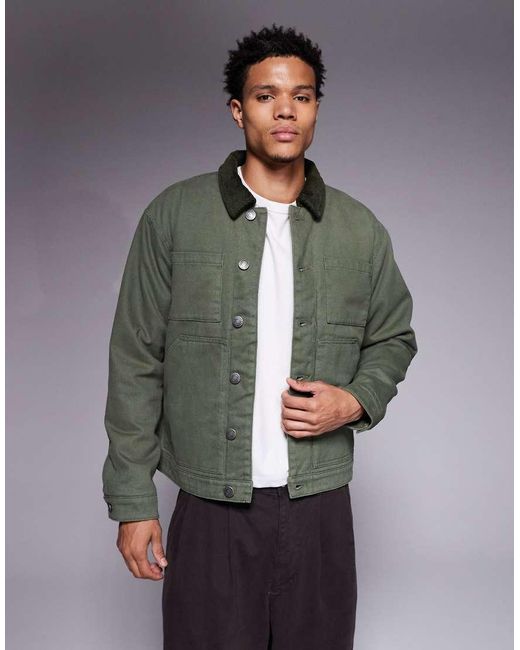 Good For Nothing Gray Trucker Jacket for men