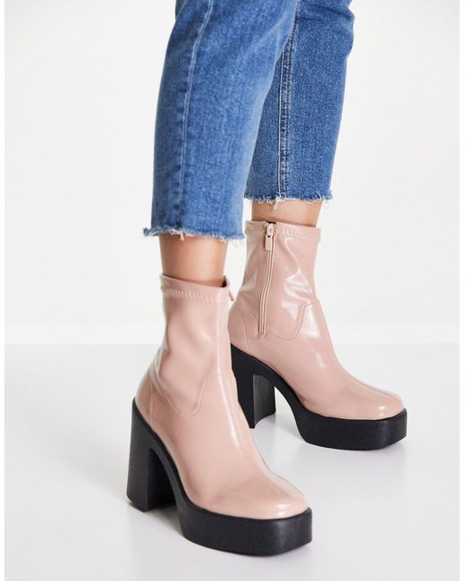 topshop platform boots
