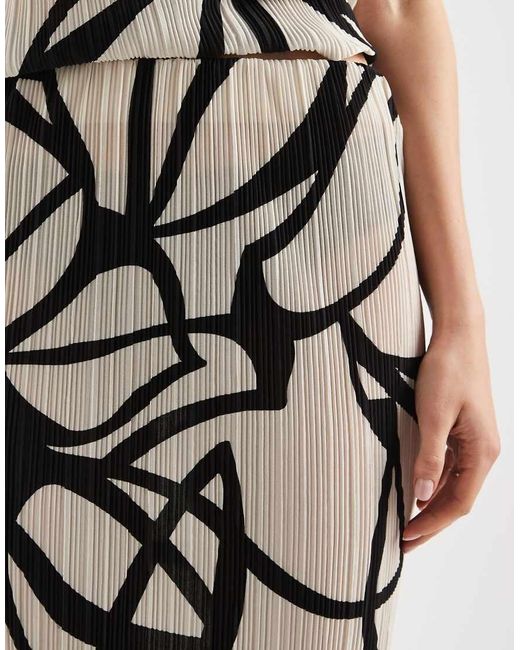 Vero Moda White Plisse Maxi Skirt Co-Ord