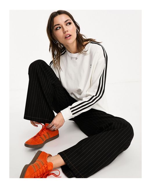 Adidas Originals Black – langärmliges oberteil