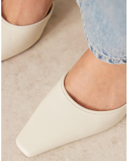 Raid Blue Alya Heeled Mules