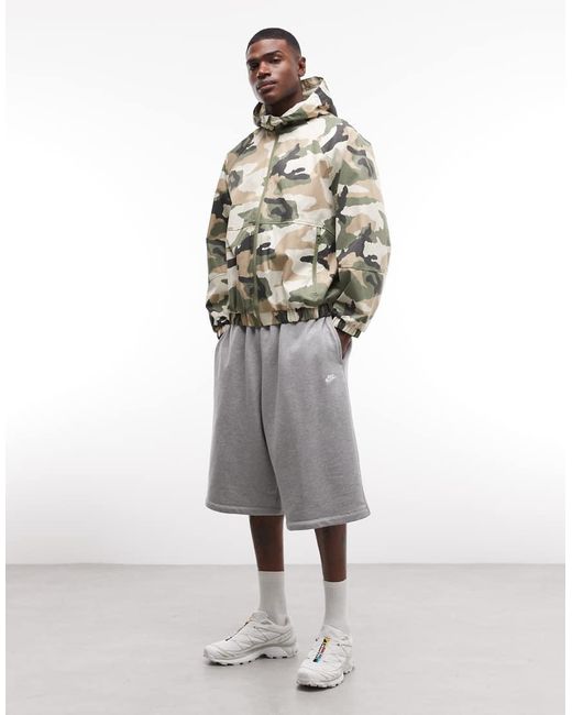 Giacca Antipioggia Impermeabile Ripiegabile di ASOS in Gray da Uomo