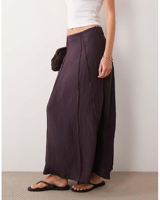 Mango Brown Teen Maxi Skirt