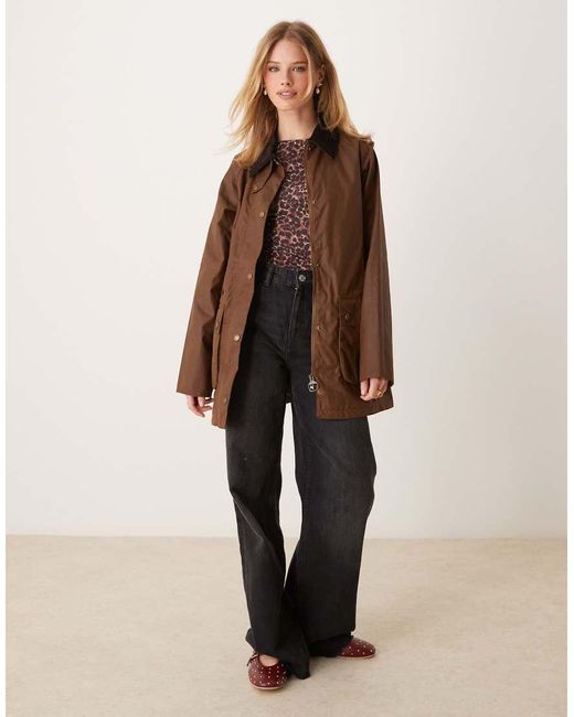 Barbour Natural Tain Wax Jacket