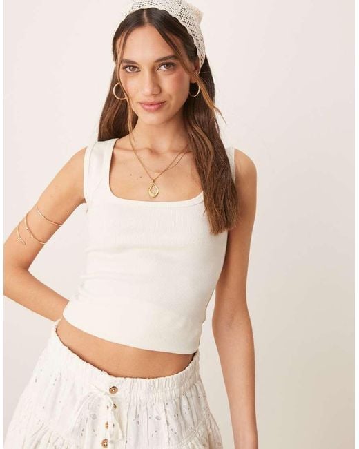 Free People White Humingbird Vest