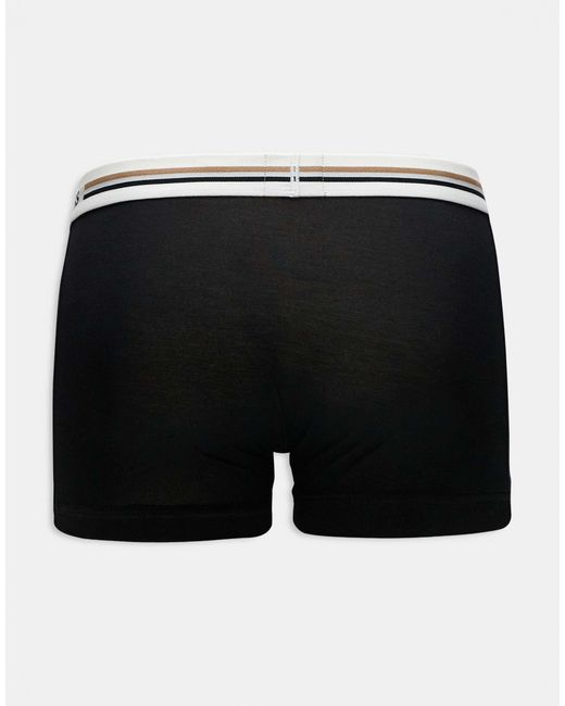 Boss Black 3 Pack Revive Trunks for men