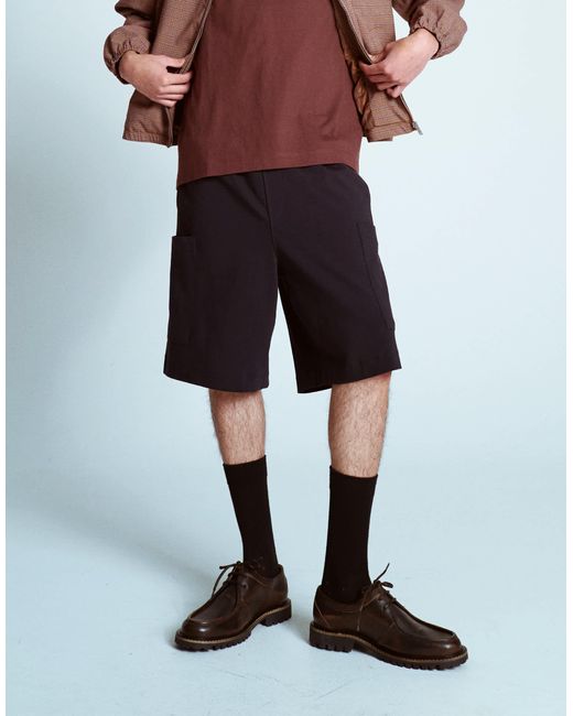 Topman White Premium Utility Short for men