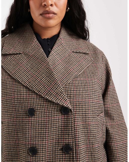 ONLY Brown Boxy Fit Jacket