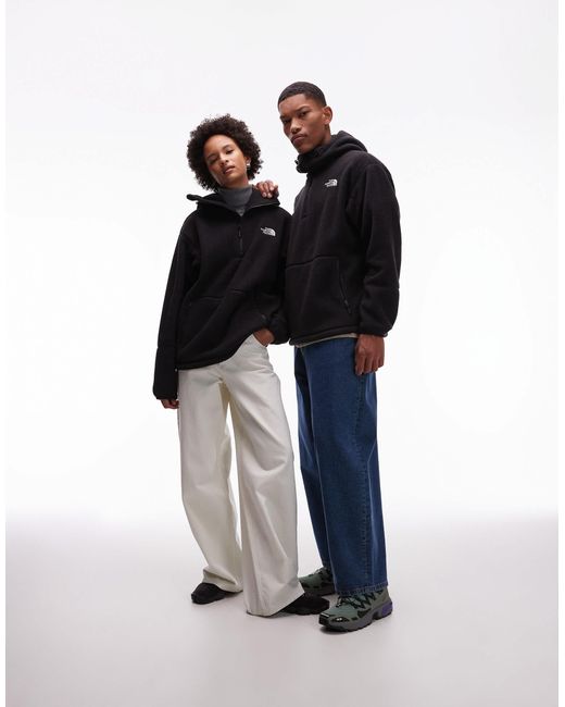 The North Face Black – dirus – kapuzenpullover aus fleece