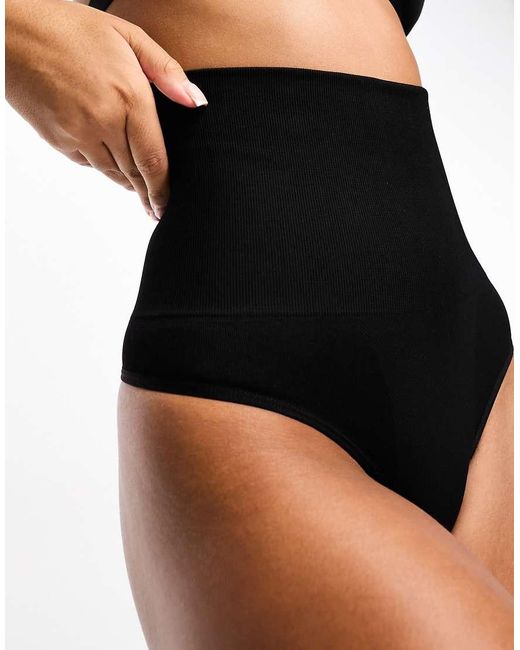 ASOS Black Shaping Control Thong