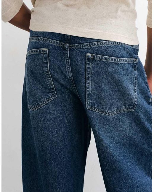 ASOS White baggy Jeans for men