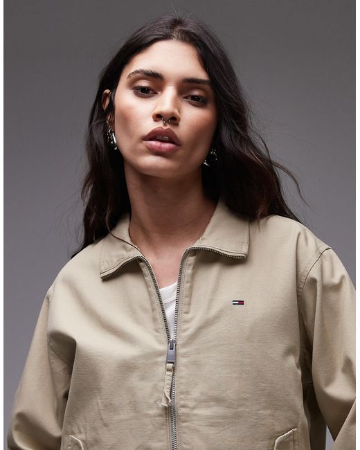Tommy Hilfiger Gray Regular Collar Jacket