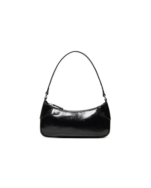 Bershka Natural Faux Leather Shoulder Bag