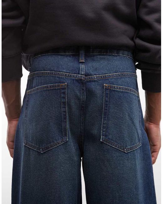 ASOS Blue baggy Jeans for men