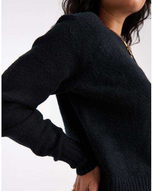 Threadbare Black – strickjacke