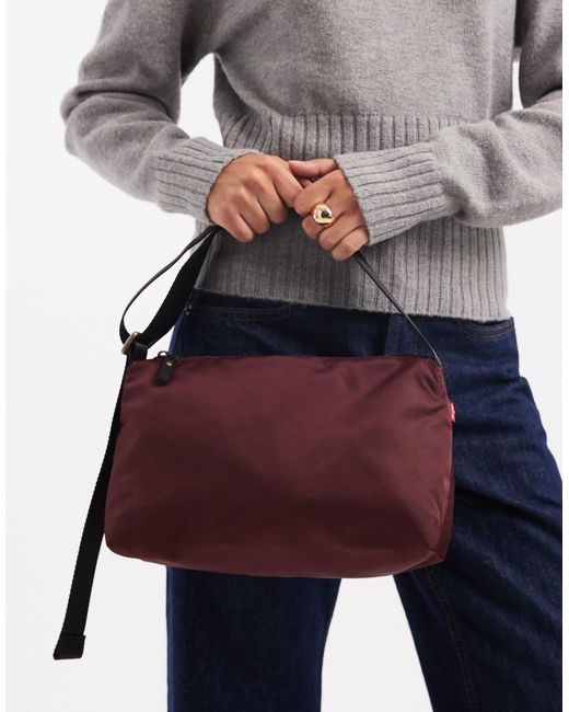 Levi's Gray – ali – kleine schultertasche aus nylon