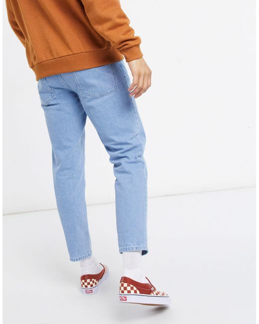 ASOS Denim Classic Rigid Jeans in Blue 