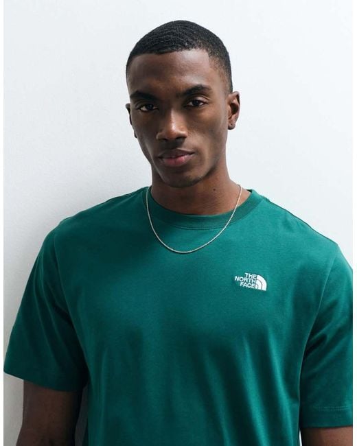 The North Face Green M Evolution Simple Dome Regular Short Sl for men