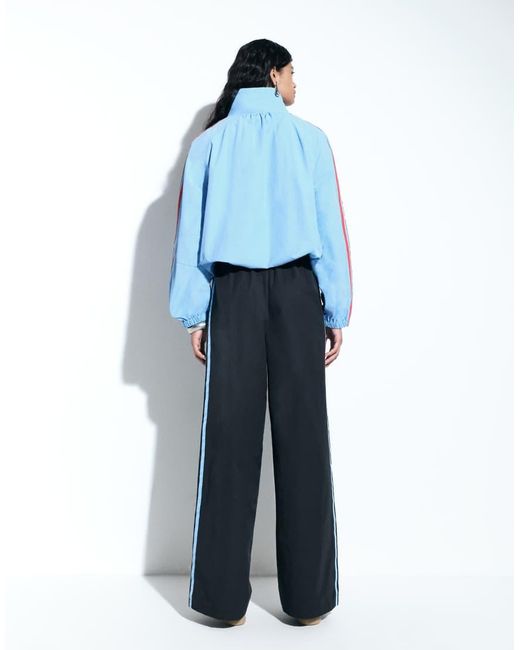 adidas Originals x ASOS Blue Wide Leg Track Pants