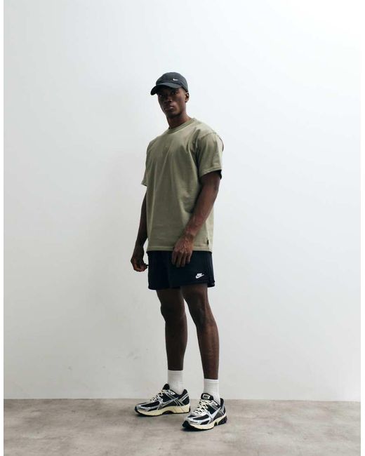 Nike Brown Premium Essentials Oversized T-shirt for men