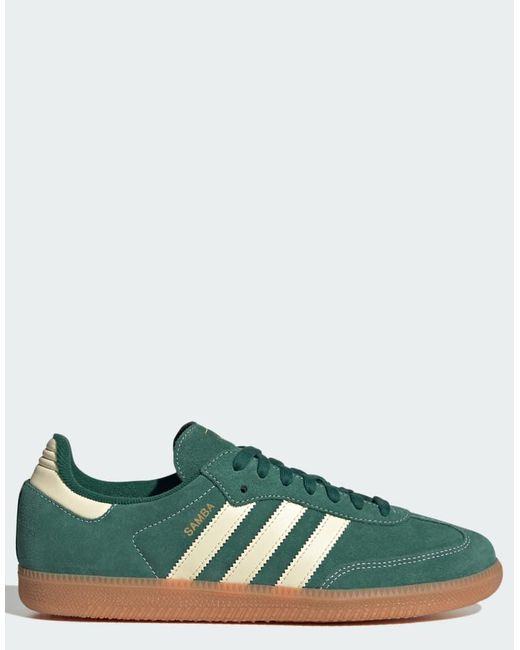 Adidas Originals Green Samba Og Trainers for men