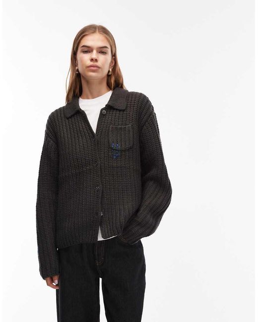 Obey Black Julian Knitted Jacket