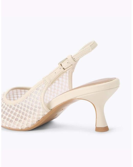 KG by Kurt Geiger White Tilly Heeled Shoes
