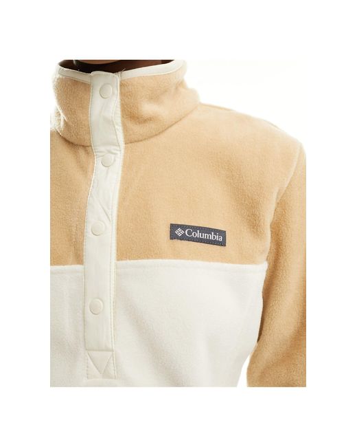 Columbia White – benton spring – fleece-sweatshirt