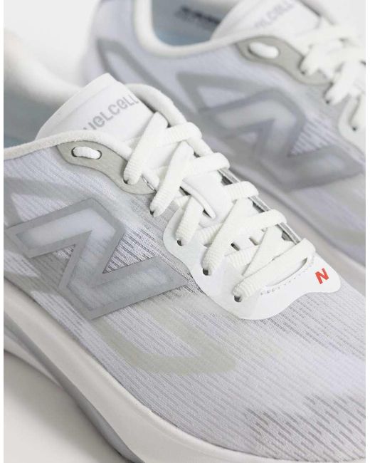 New Balance White Flite-r Running Trainers