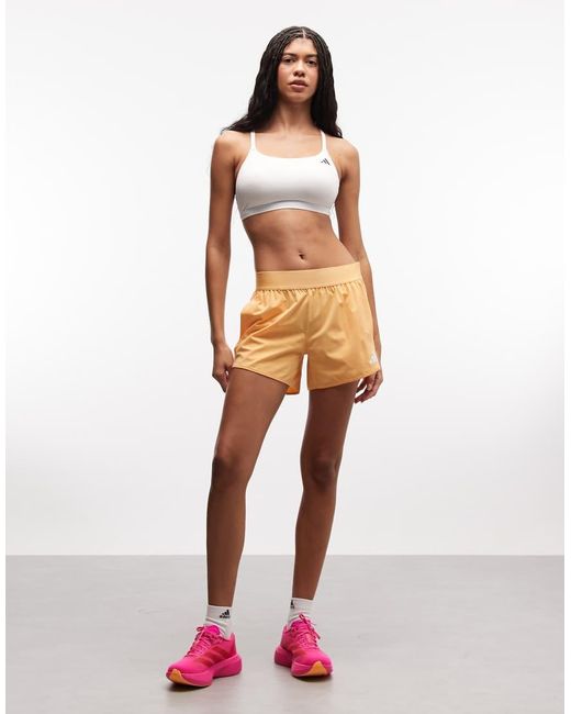 Adidas Originals Brown Adidas Training Pacer Shorts