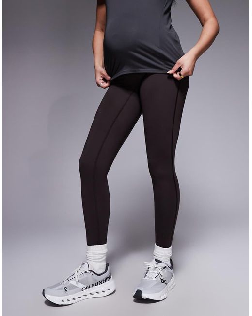4505 Gray Maternity Icon High Waist Yoga legging