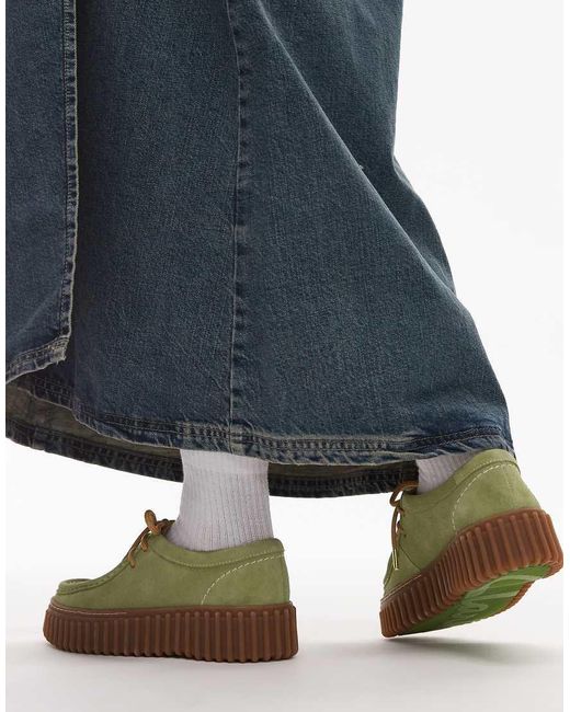 Clarks Green Torhill Bee Shoe