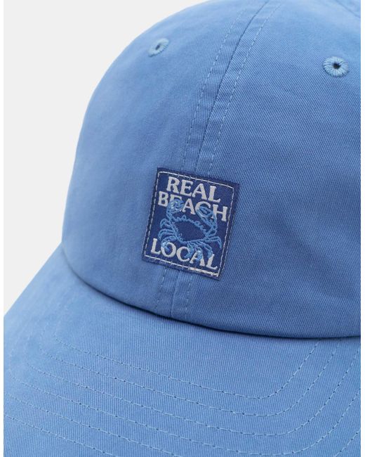 Casquette Pull&Bear pour homme en coloris Blue
