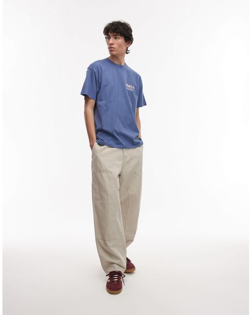 Carhartt – t-shirt in Blue für Herren