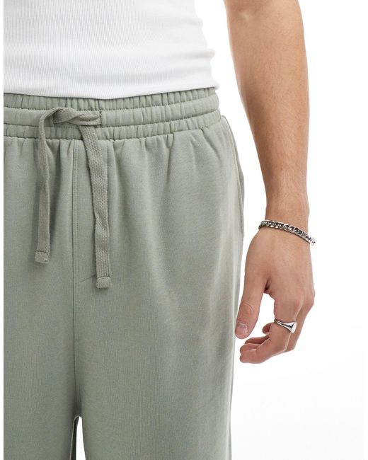 Pantalones cortos grises ASOS de hombre de color Gray