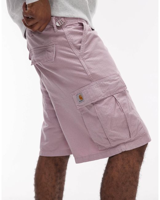 Alan - short cargo Carhartt pour homme en coloris White