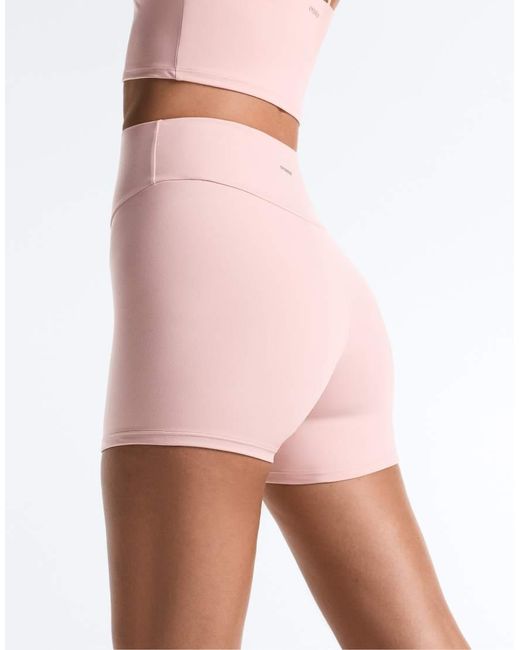 Oysho Pink Comfortlux High-rise 10cm Hot Pants