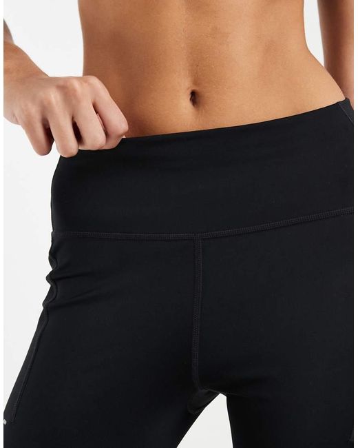 Nike Blue Swift Dri-Fit High Waisted 7/8 Leggings With Pocket