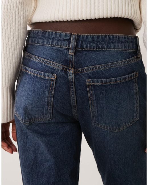 Mango Blue Trini Flared Jeans