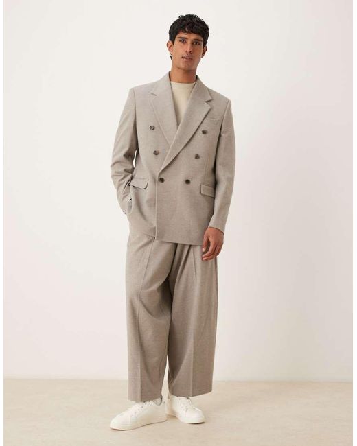 ASOS Natural Relaxed Suit Jacket for men